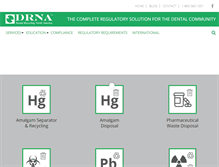 Tablet Screenshot of drna.com